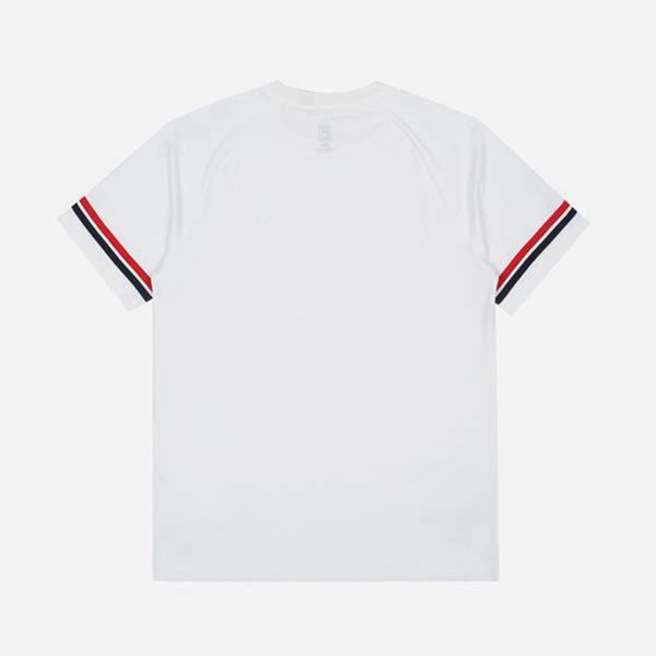 Fila Line Functional Color S/S Men's T-Shirts - White,NZ 439-57061